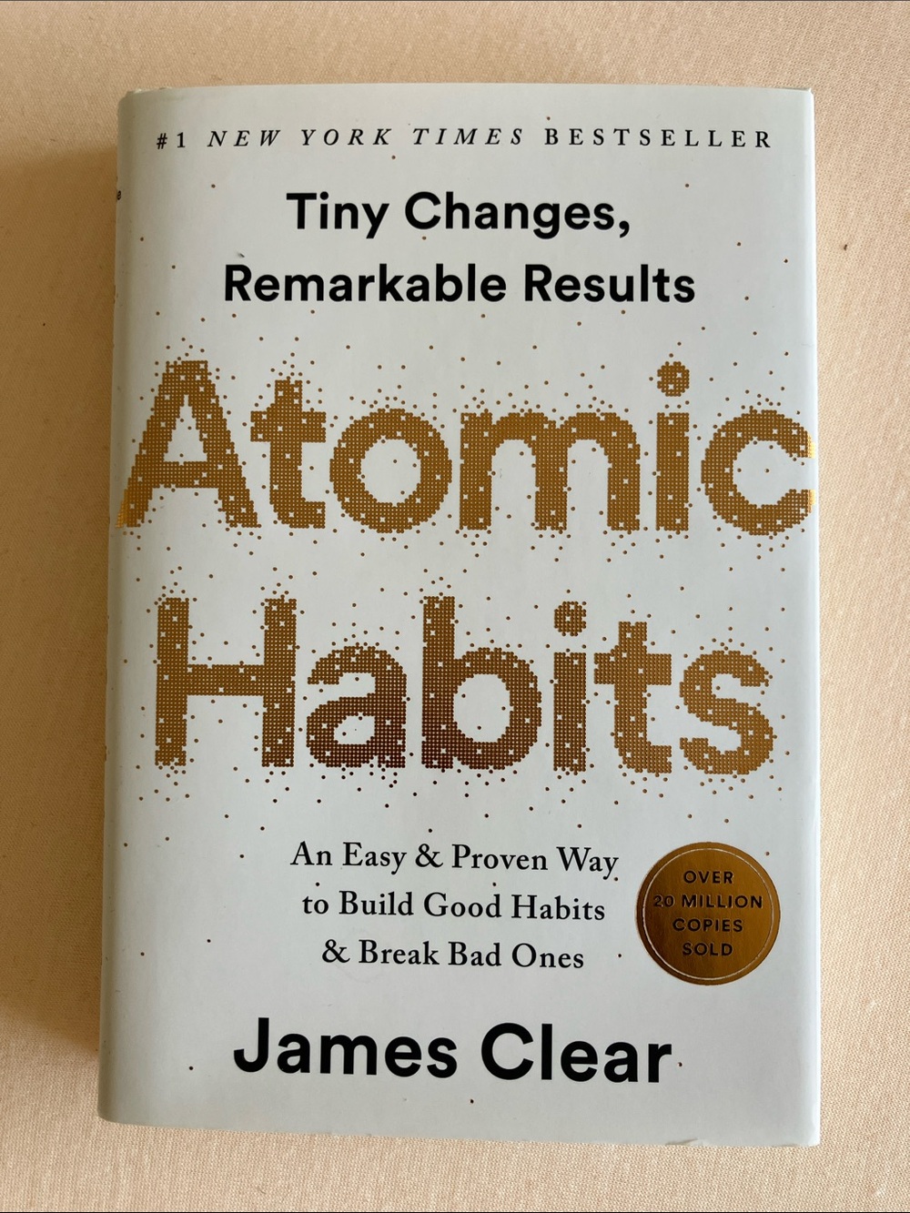 Atomic Habits by James Clear Hardcover Book Brand New⁠